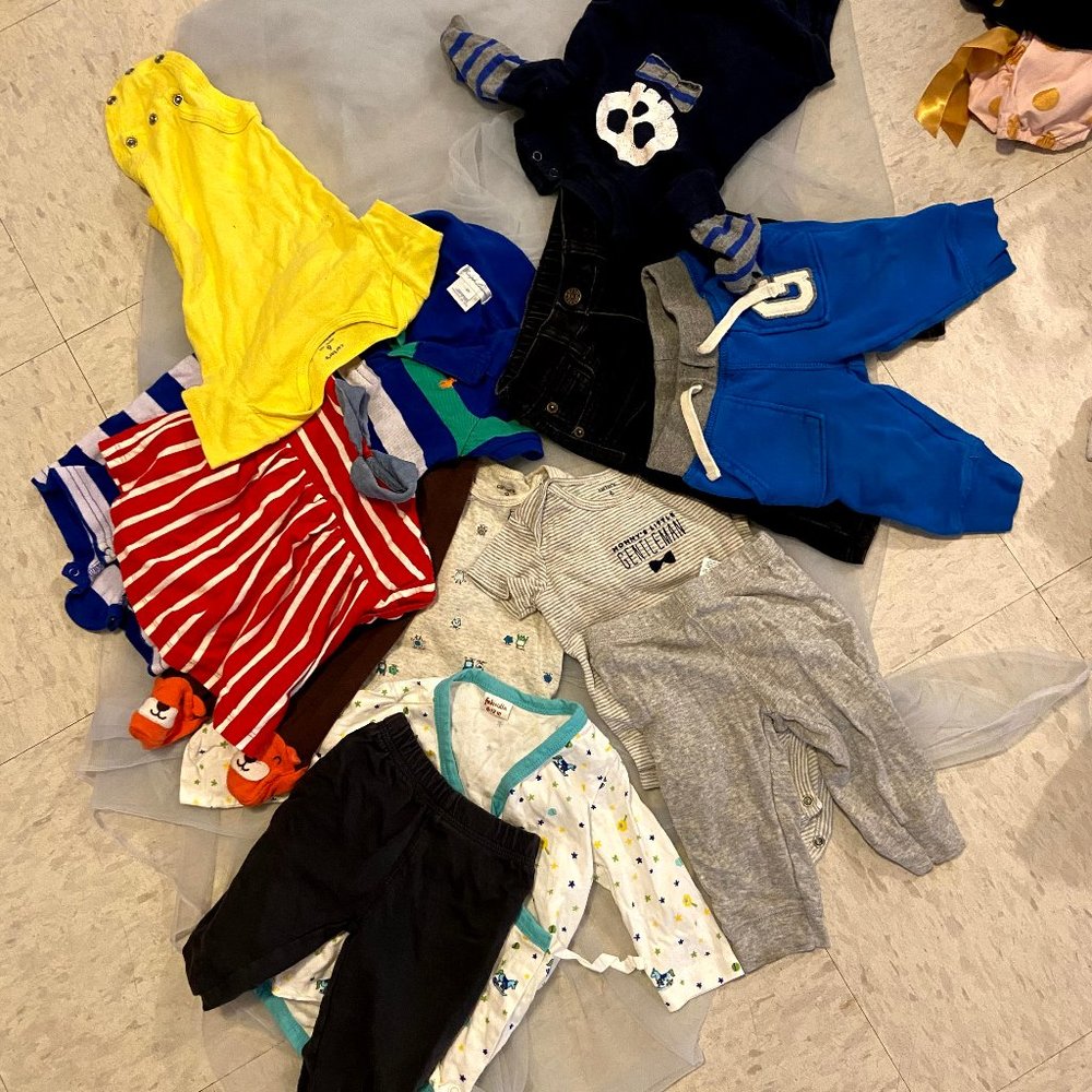 BABY BOY CLOTHING BUNDLE